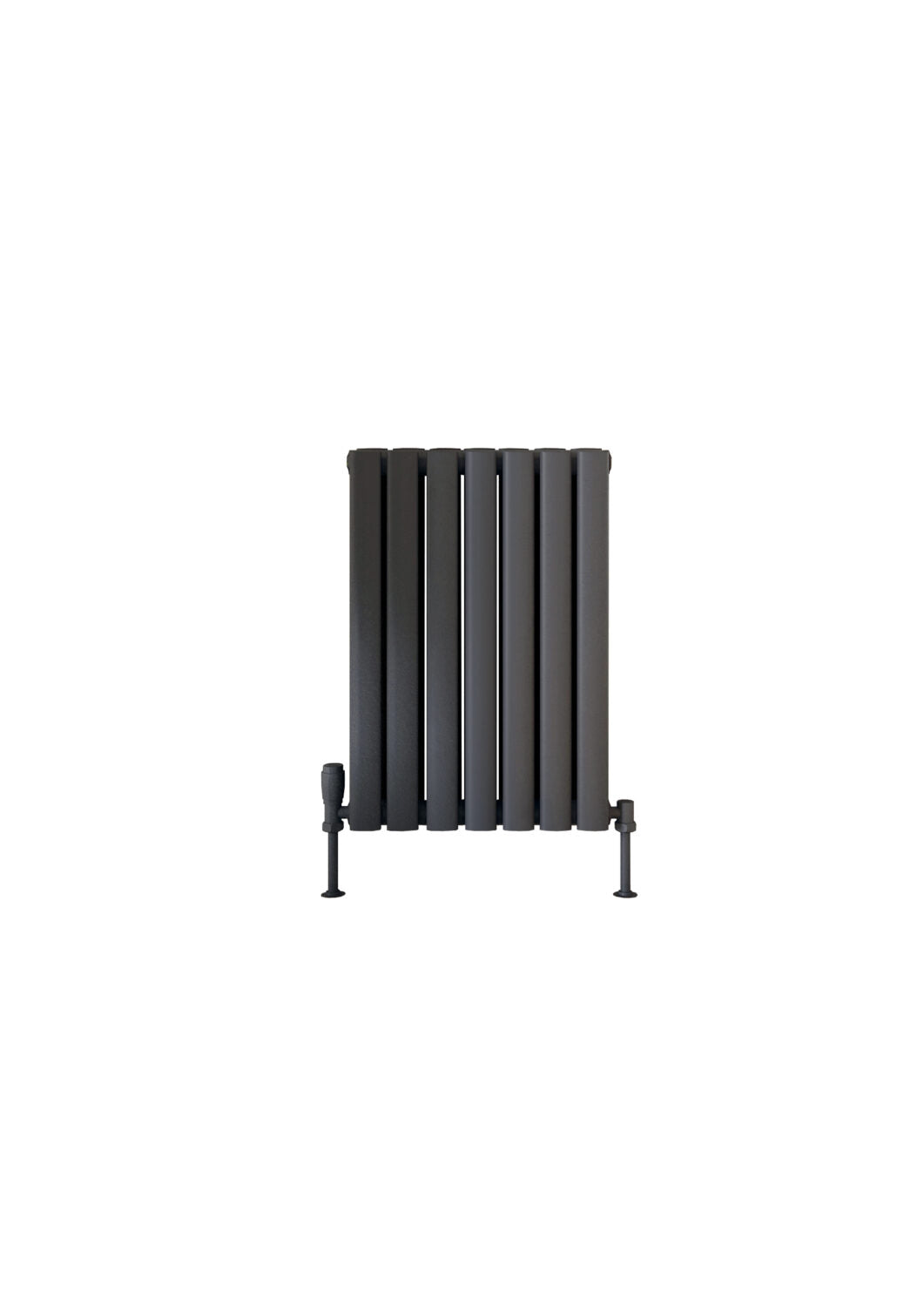 Astro 413X600 Horizontal Anthracite Double Towel Rail