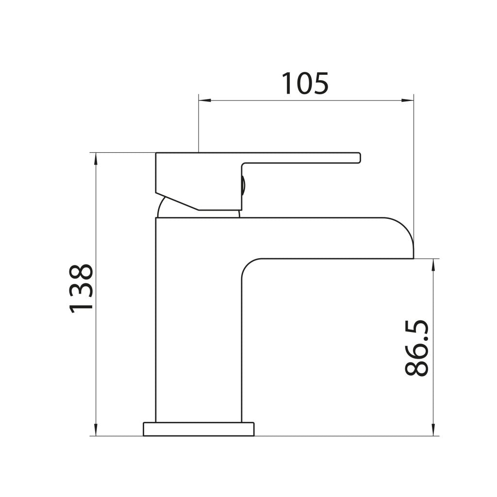 Luss Basin Mixer Inc Click Waste