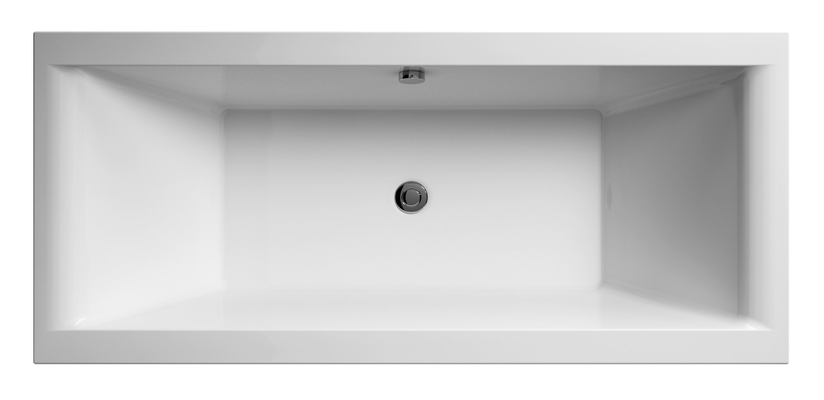 Square 1800mmx800mm Double Ended Bath