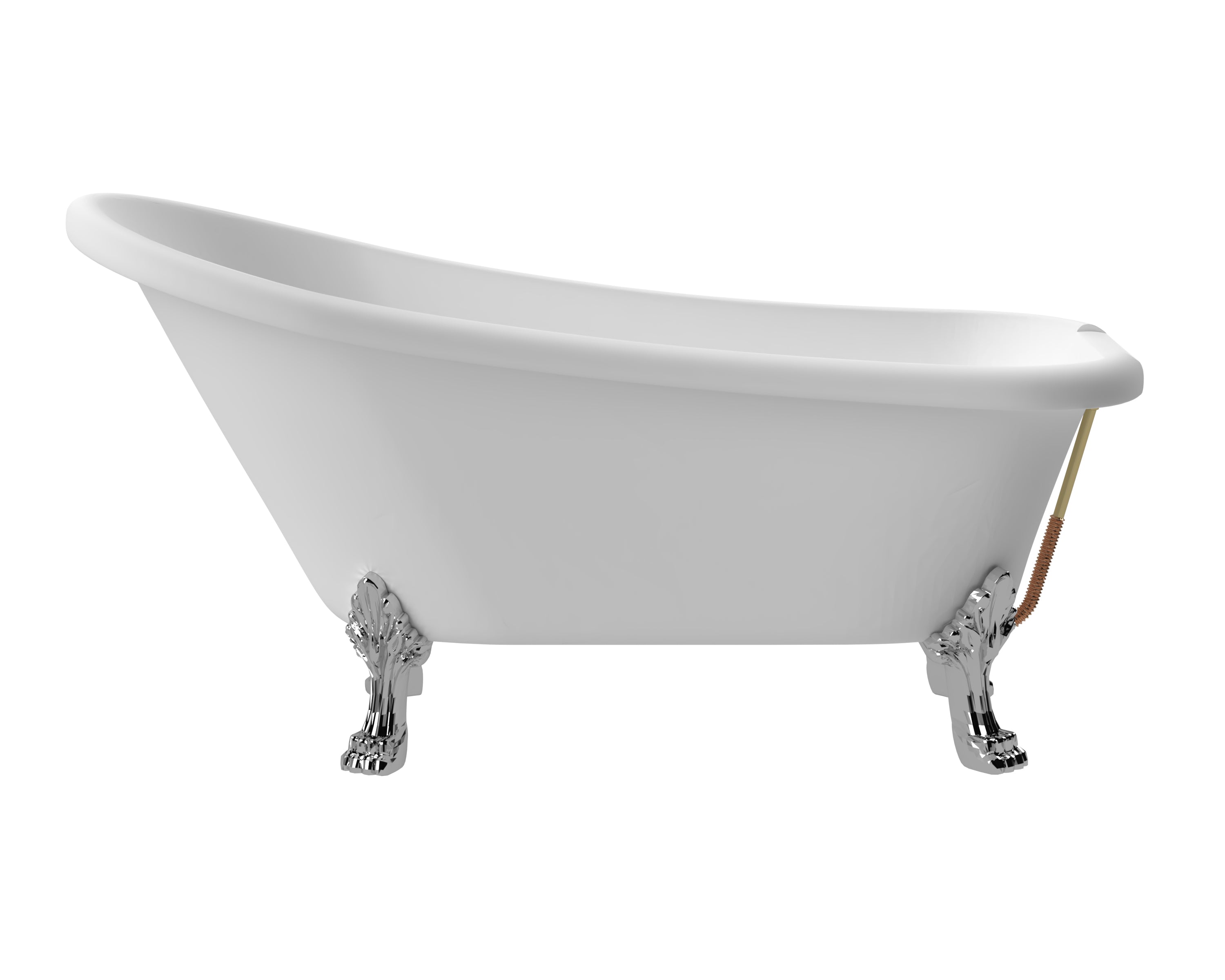 Slipper Freestanding Bath & Feet 1500mm