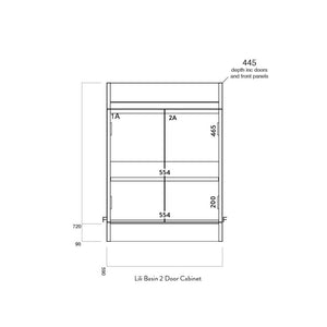 Aster 600 Vanity Unit
