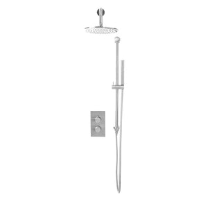 Alpha Concealed Shower with Riser Rail