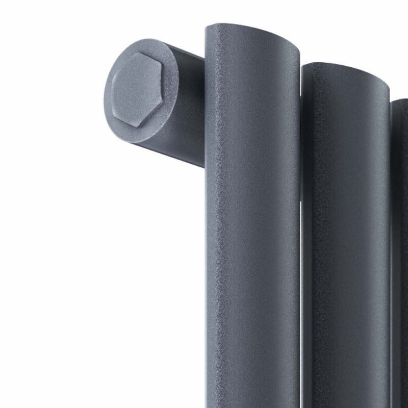 Astro 413X600 Horizontal Anthracite Towel Rail