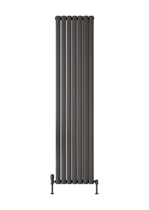 Astro 413X1800 Vertical Anthracite Double Towel Rail