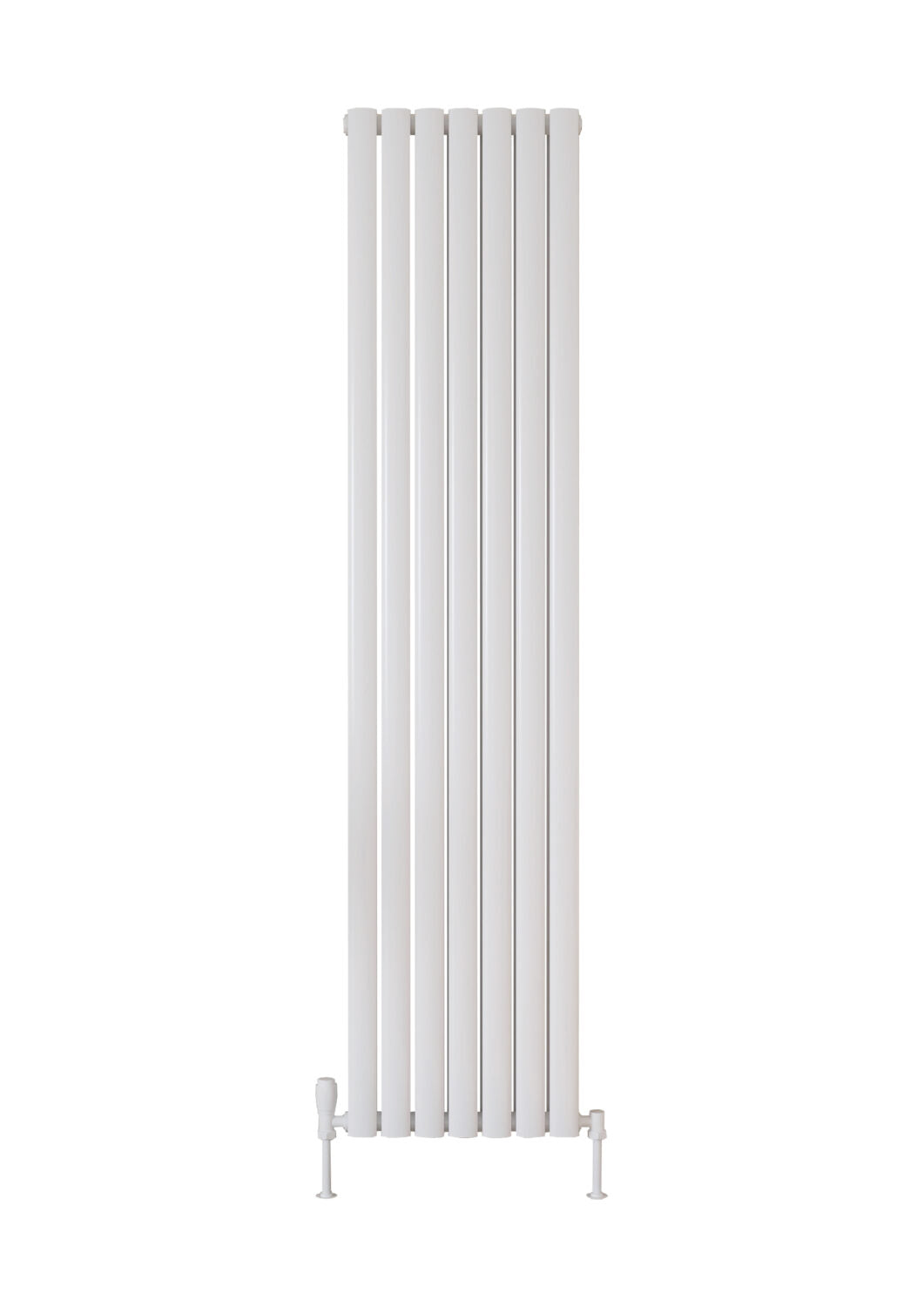 Astro 413X1800 Vertical White Double Towel Rail