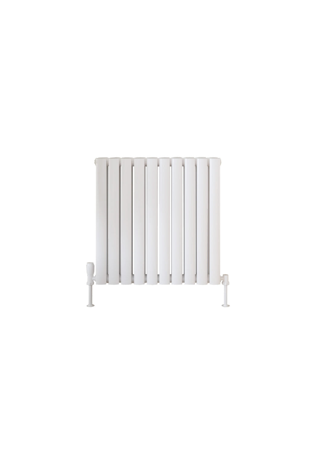Astro 590X600 Horizontal White Double Towel Rail