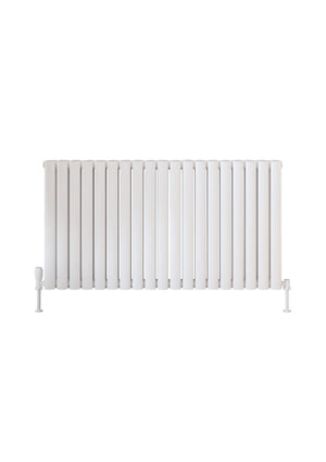 Astro 767X600 Horizontal White Double Towel Rail