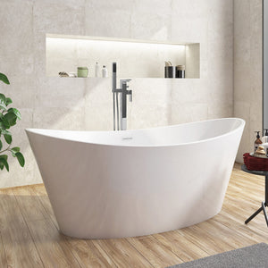 Fluro Free Standing Bath Shower Mixer