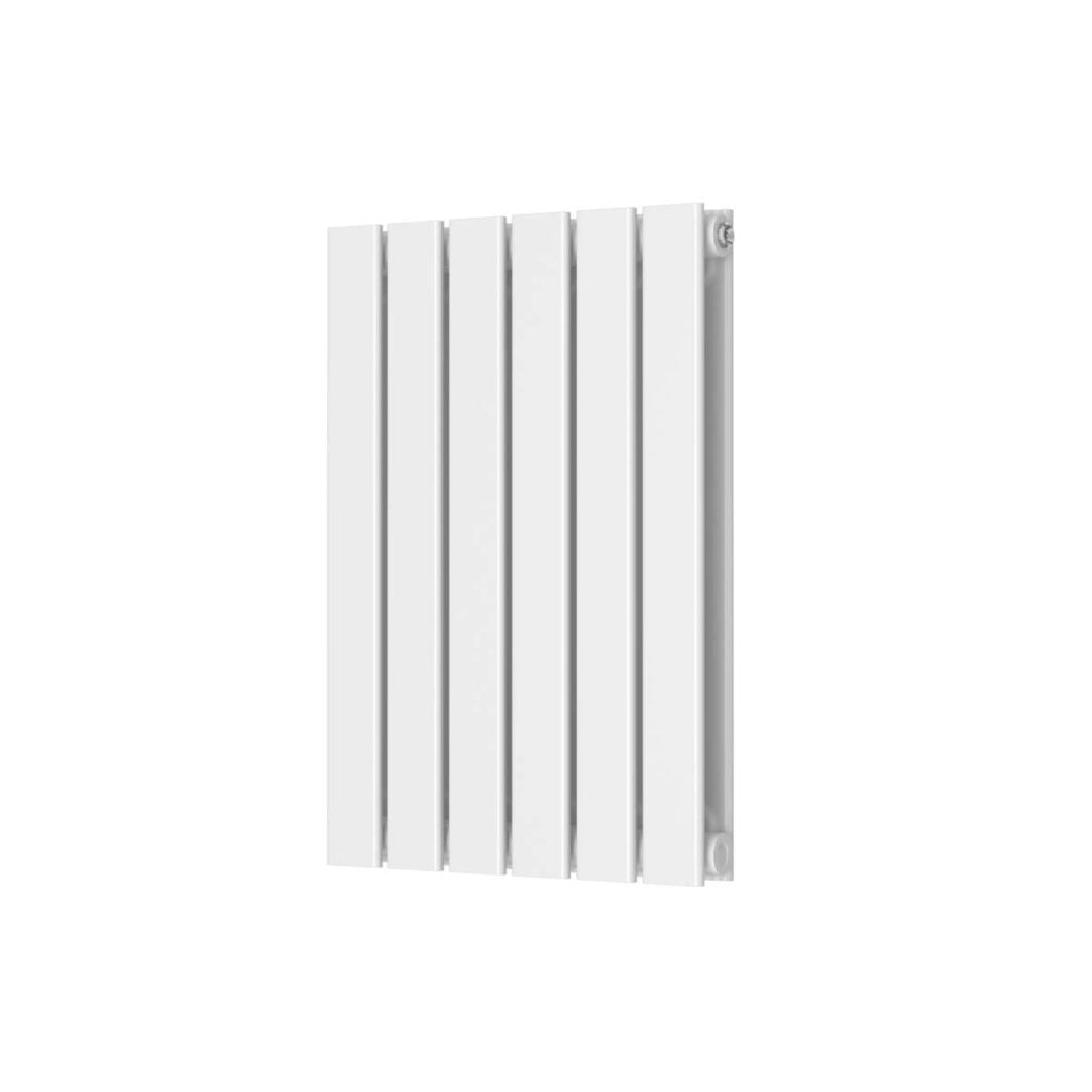 Baron 410X600 Horizontal White Double Towel Rail