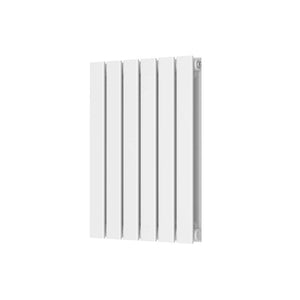 Baron 410X600 Horizontal White Double Towel Rail