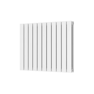 Baron 750X600 Horizontal White Double Towel Rail