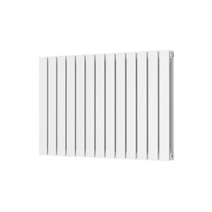 Baron 886X600 Horizontal White Double Towel Rail