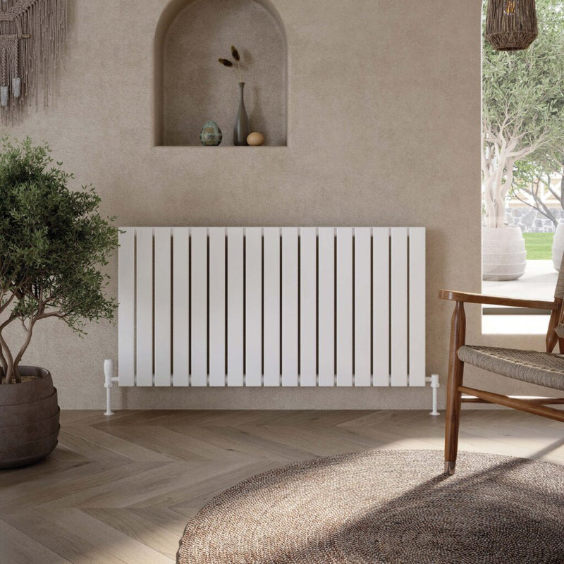 Baron 1158X600 Horizontal White Towel Rail