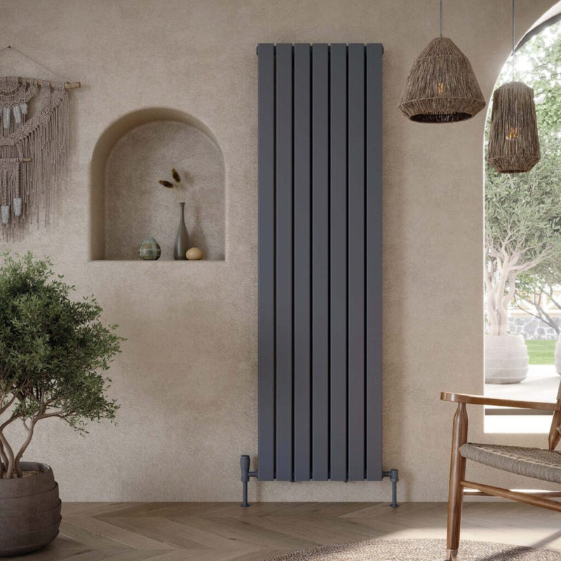 Baron 544X1600 Vertical Anthracite Towel Rail