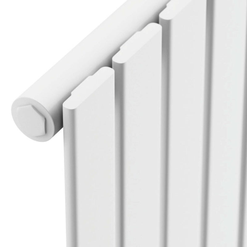 Baron 410X600 Horizontal White Towel Rail