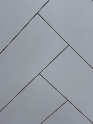 Chevron White 600mmx2700 mmx10mm (Pack of 2)