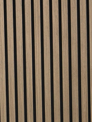 Dark Oak Acosutic Slat Panel 600mmx2400mm