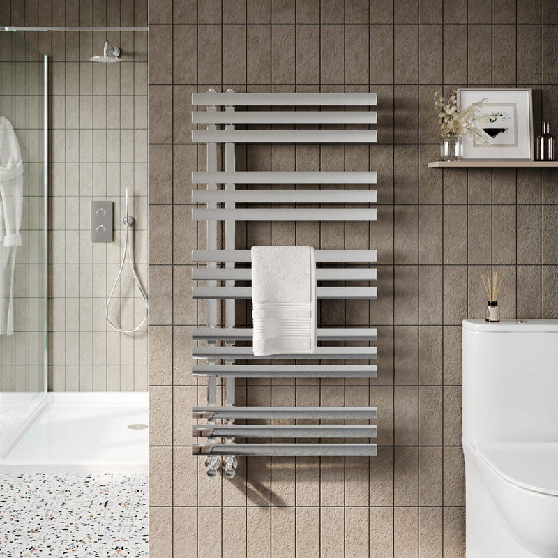 Lizz 500X1200 Chrome Towel Rail