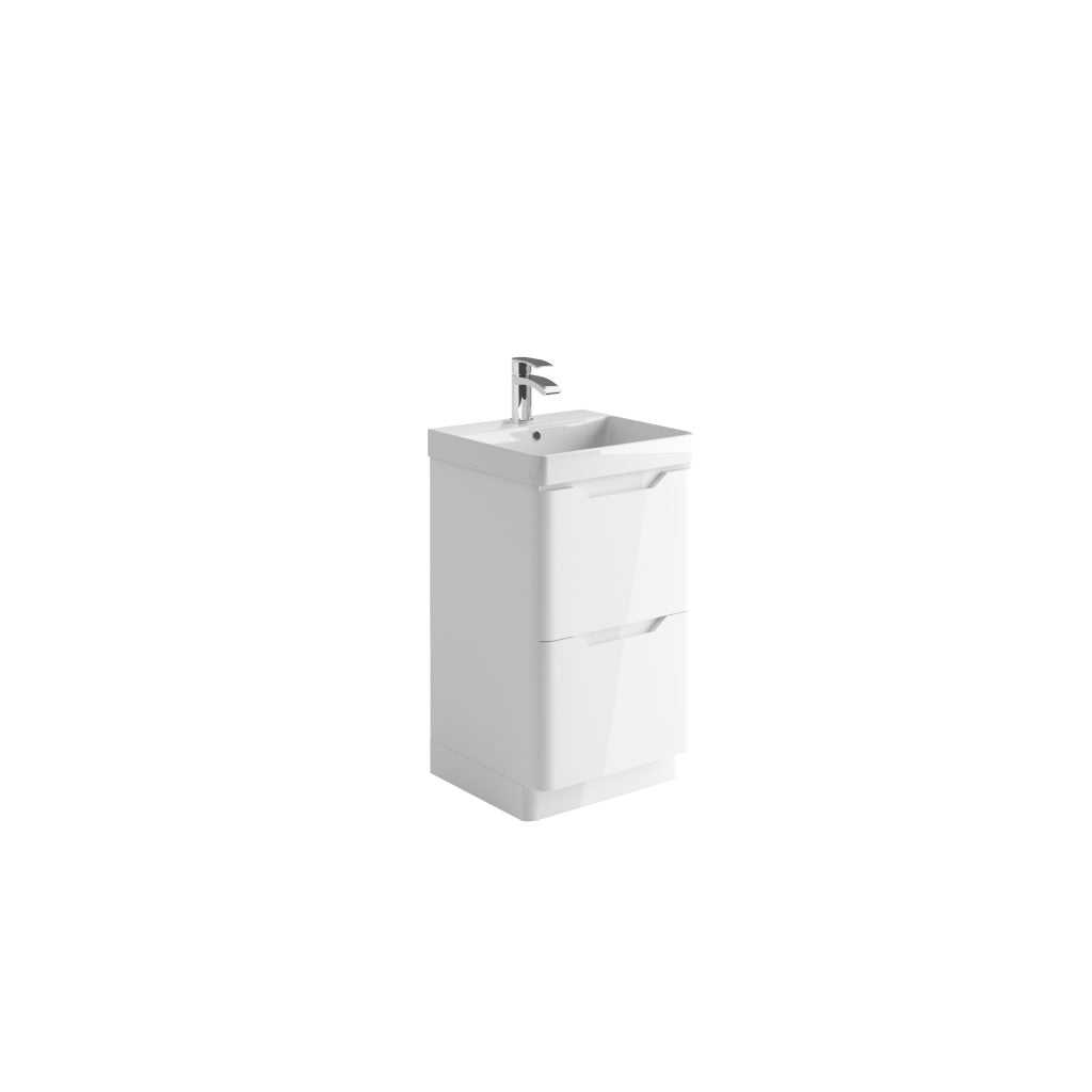 HB5 ELLA-500FLOORUNIT-WHITE