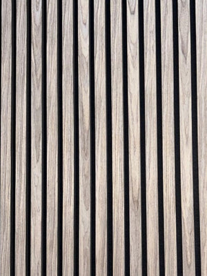 Mediumt Oak Acoustic Slat Panel 600mmx2400mm