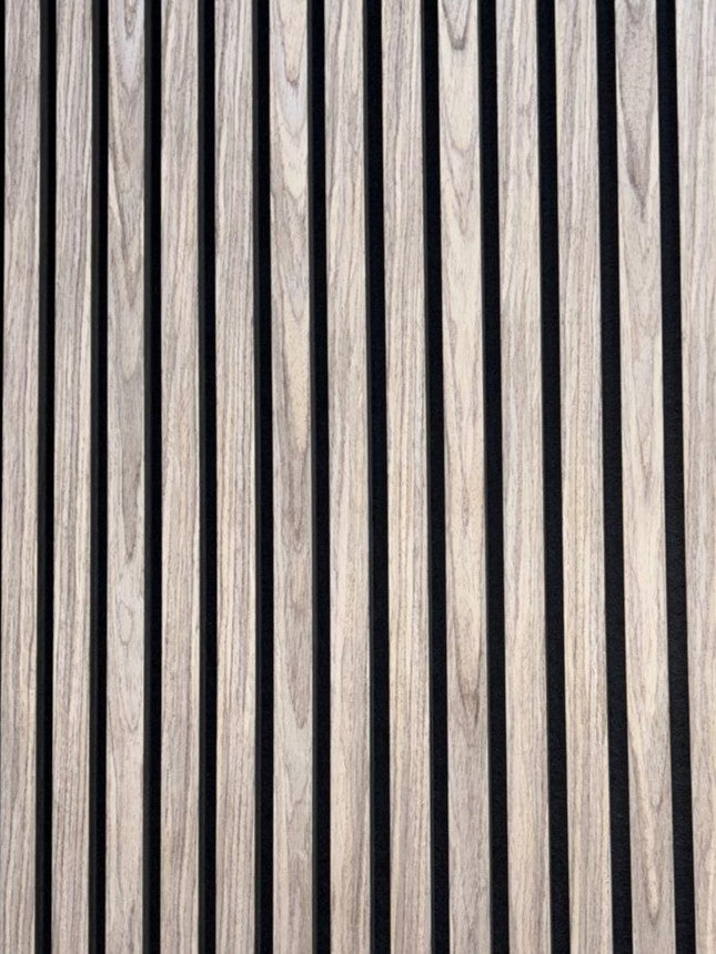 Mediumt Oak Acoustic Slat Panel 600mmx2400mm