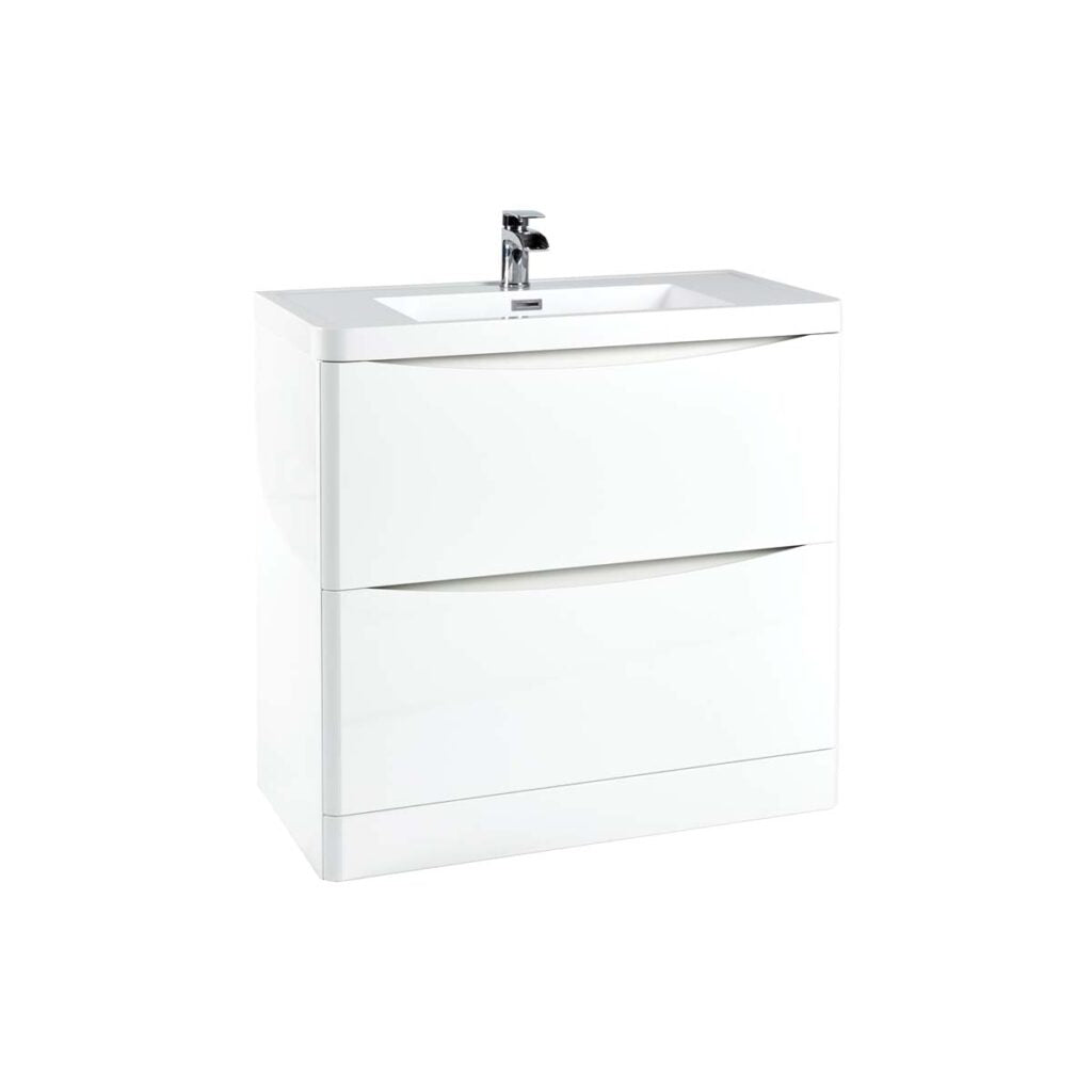 Amina 900 Floor Standing Vanity Unit