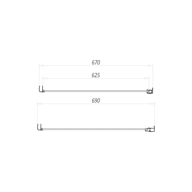 700 Side Panel Black