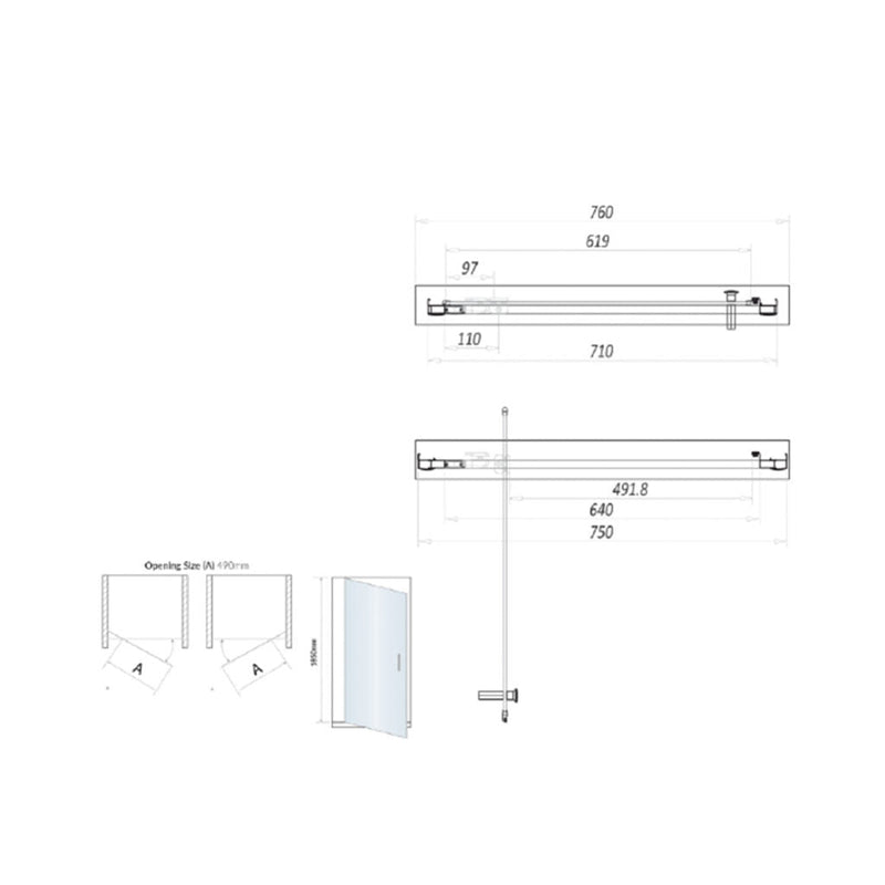 760 Pivot Door