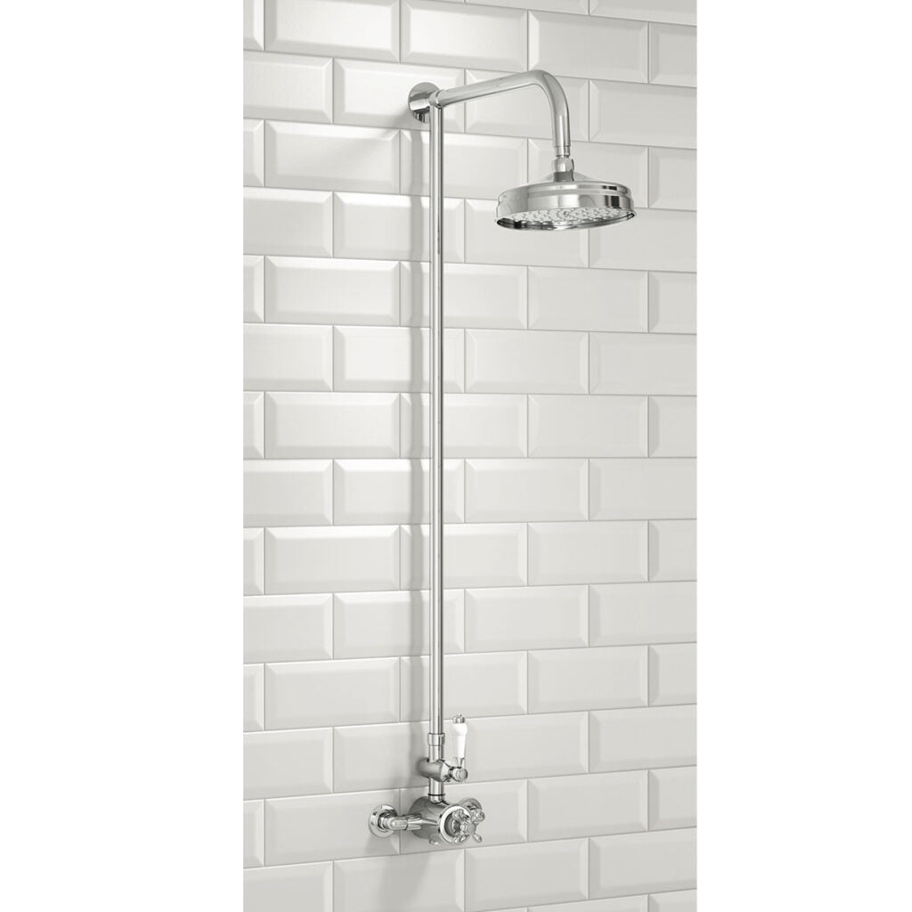 Classic Rigid Riser Shower With Fixed Head