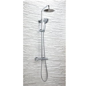 Kris chrome Round Cool Touch  Shower