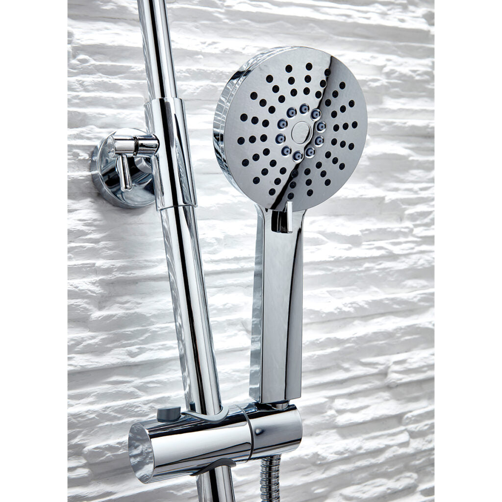 Kris chrome Round Cool Touch  Shower