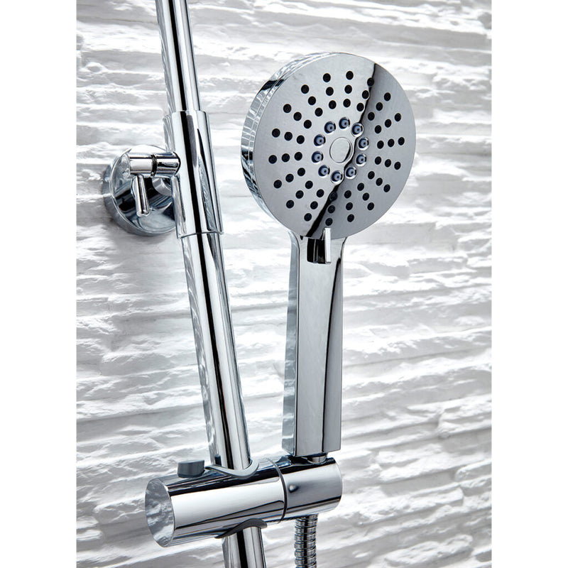 Kris chrome Round Cool Touch  Shower