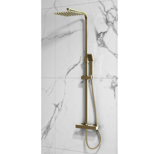 Hilton brass  Square Mixer Shower