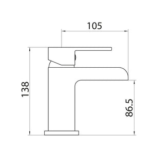 Luss Basin Mixer Inc Click Waste