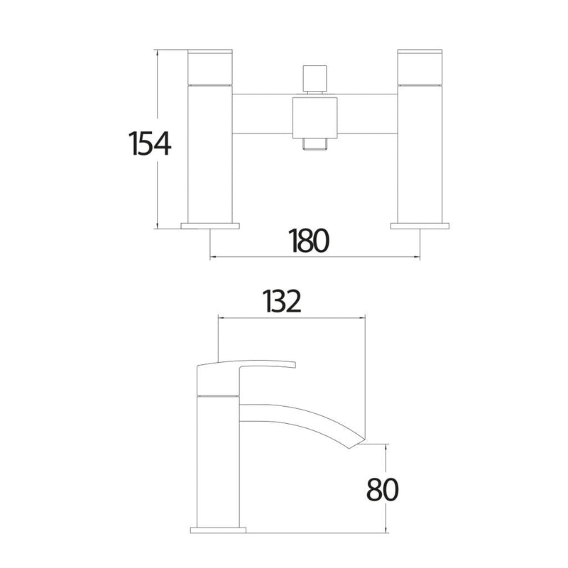 Enzo Bath Shower Mixer