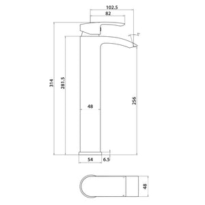 Picasso Tall Basin Mixer
