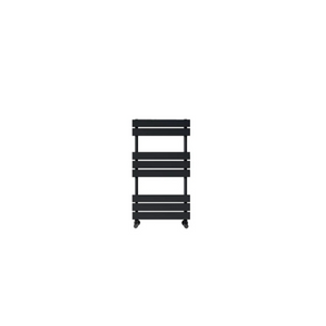 Milo 450X800 Black Towel RAIL
