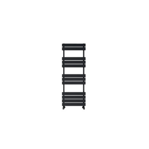 Milo 450X1200 Black Towel Rail