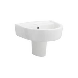 Round 420mm Basin & Semi Pedestal