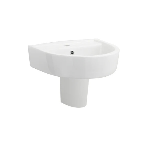 Round 520mm Basin & Semi Pedestal