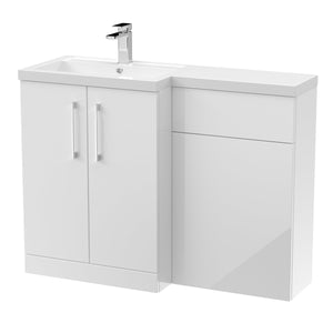 Arko L Shape Vanity Set 1100mm (Left Hand)