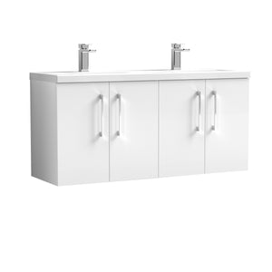 Arko 1200mm Wall Hung 4-Door Vanity