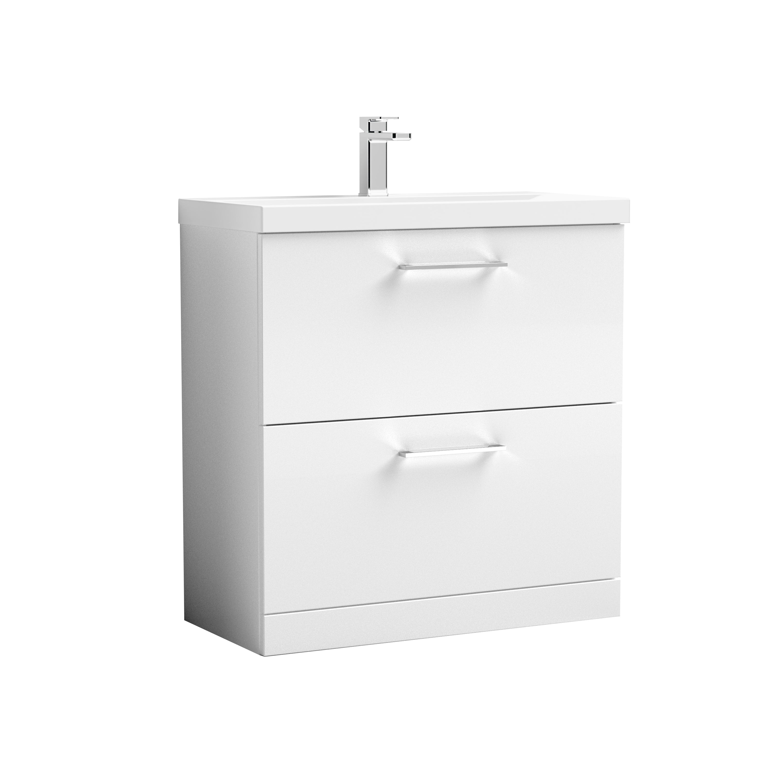 Arko 800mm Floor Standing 2-Drawer Vanity
