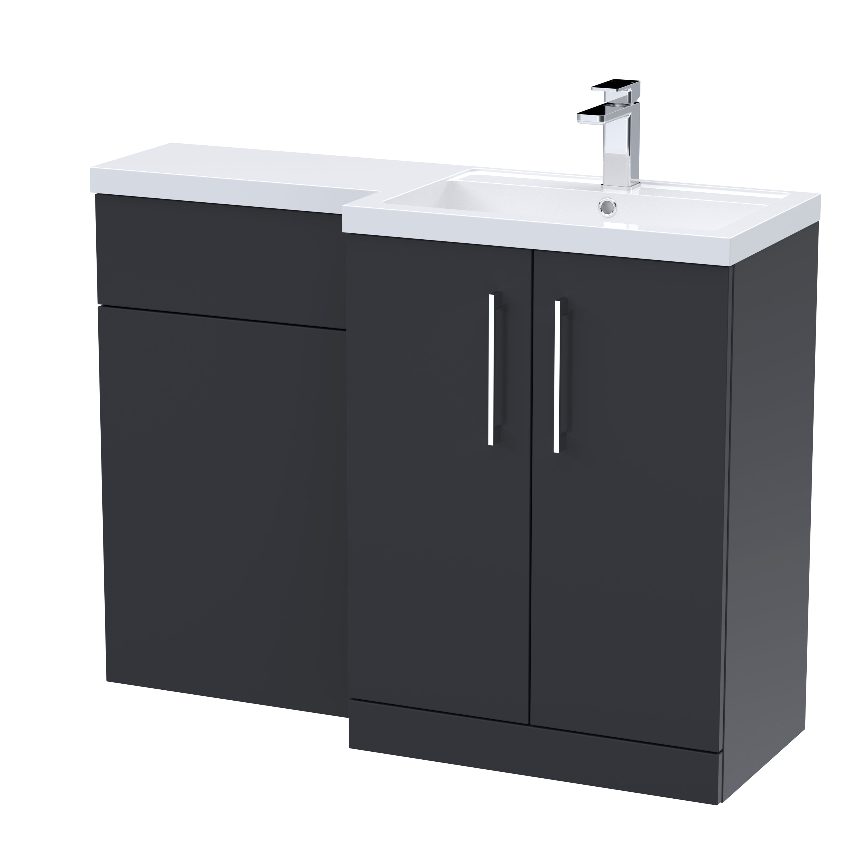 Arko L Shape Vanity Set 1100mm (Right Hand)