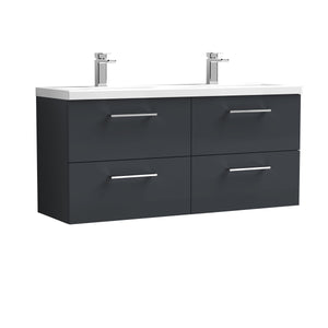 Arko 1200mm Wall Hung 4-Drawer Vanity