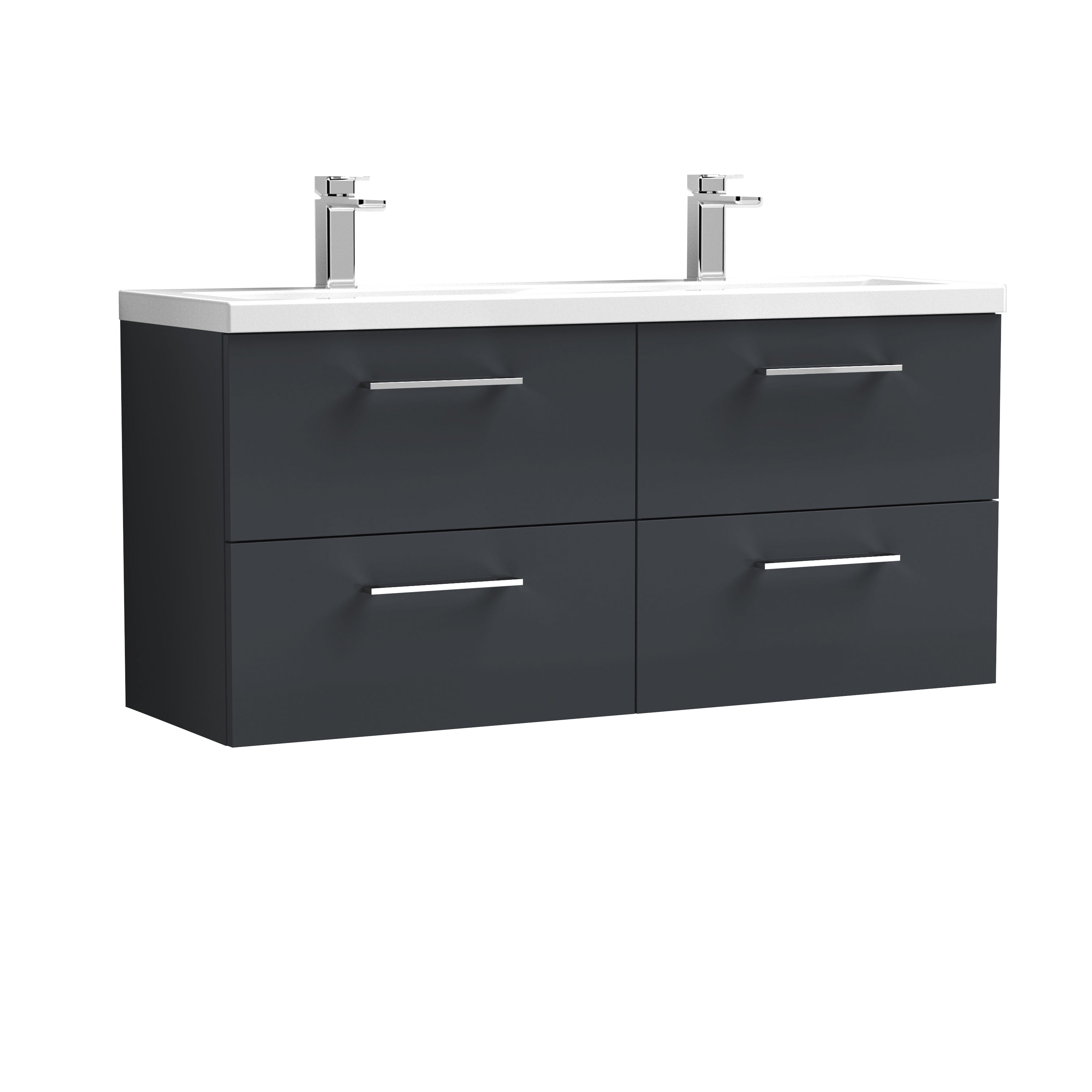 Arko 1200mm Wall Hung 4-Drawer Vanity
