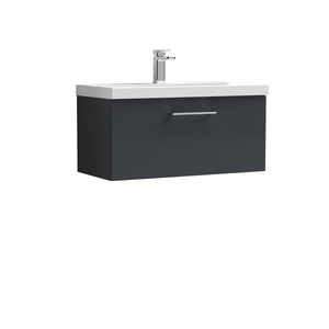 Arko 800mm Wall Hung 1-Drawer Vanity
