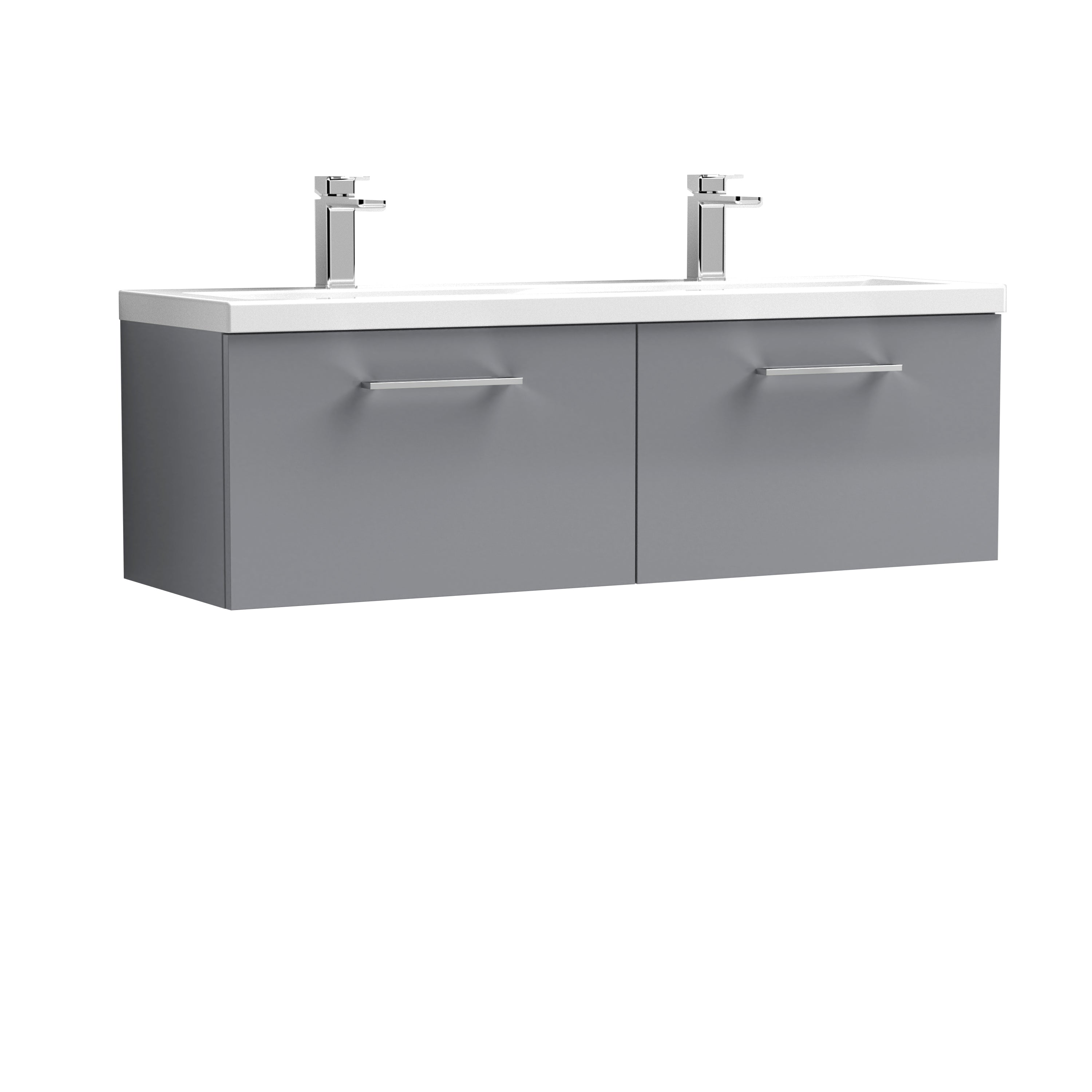 Arko 1200mm Wall Hung 2-Drawer Vanity