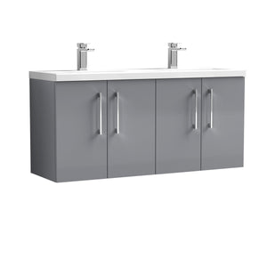 Arko 1200mm Wall Hung 4-Door Vanity