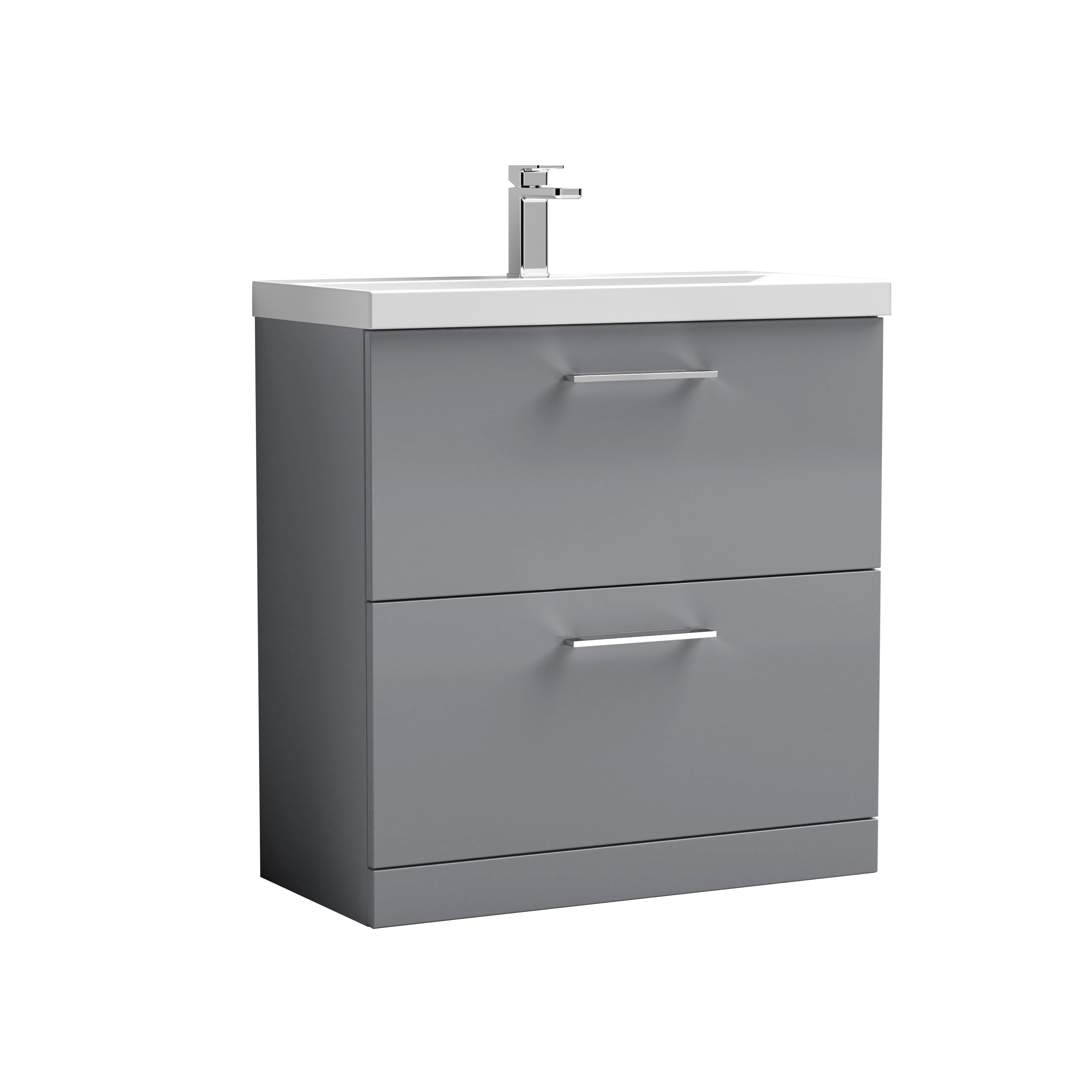 Arko 800mm Floor Standing 2-Drawer Vanity